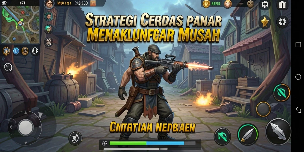 Tampilan gameplay <strong>6RT</strong> yang menarik dengan aksi strategi mendebarkan.
