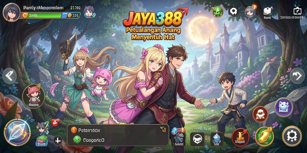 Tampilan gameplay JAYA388 yang menakjubkan dalam dunia anime.