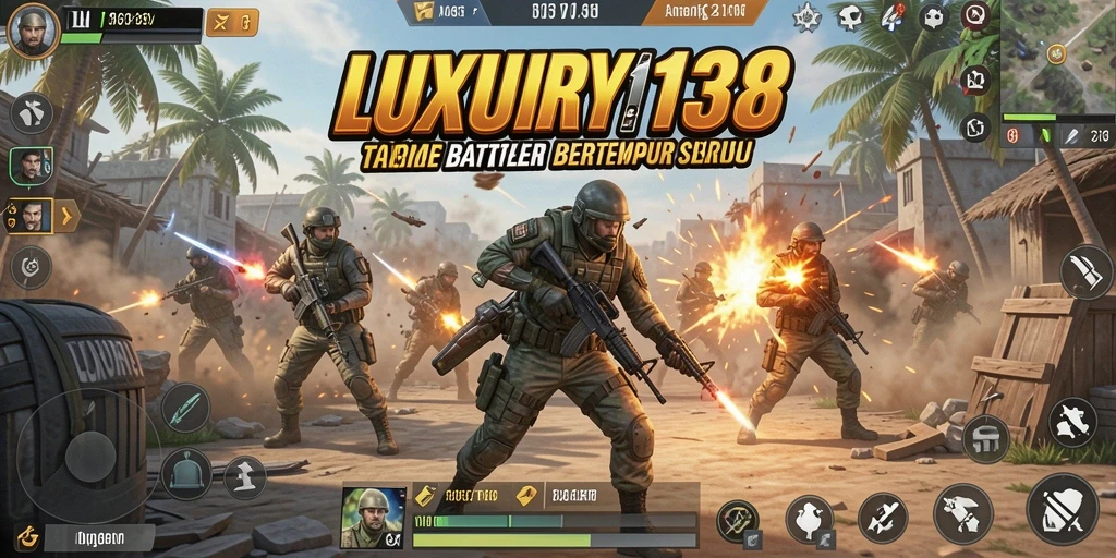 Tampilkan momen menegangkan di pertempuran Battle Royale LUXURY138.