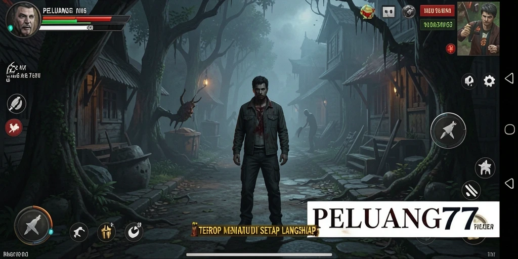 Screenshot dengan gameplay Horror yang mendebarkan dan atmosfir mencekam.