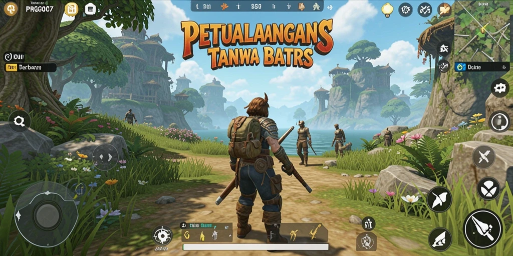 Gameplay Open World yang penuh petualangan dan eksplorasi.