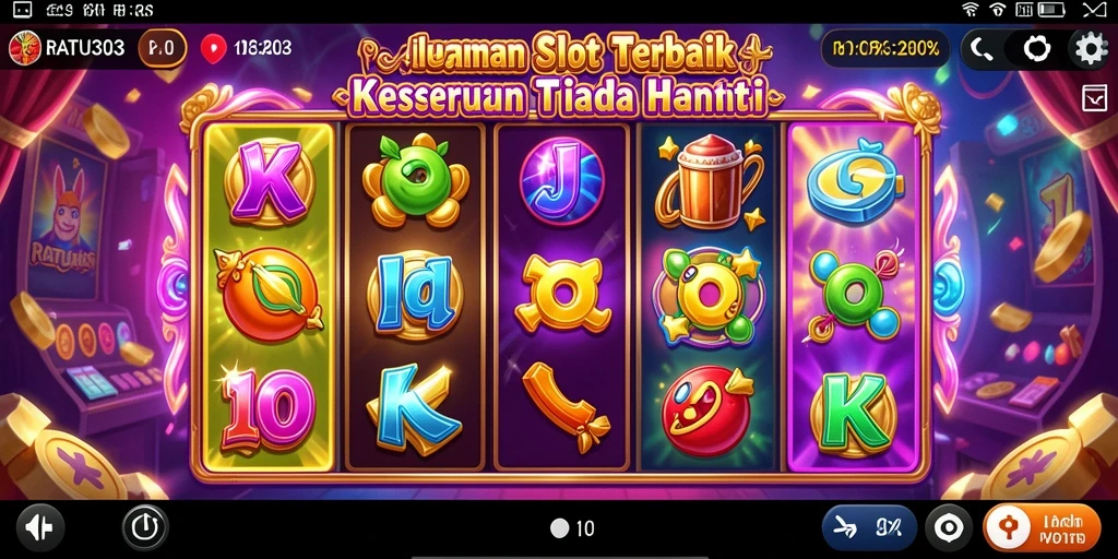 Gameplay seru dan menarik dari RATU303 di layar Anda.