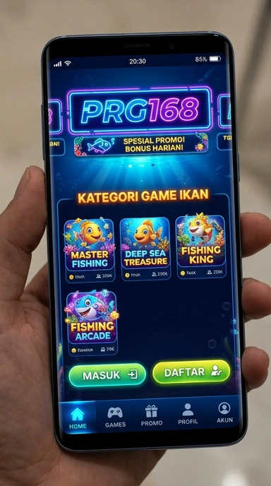 Halaman detail aplikasi prg168 yang lengkap dengan informasi.